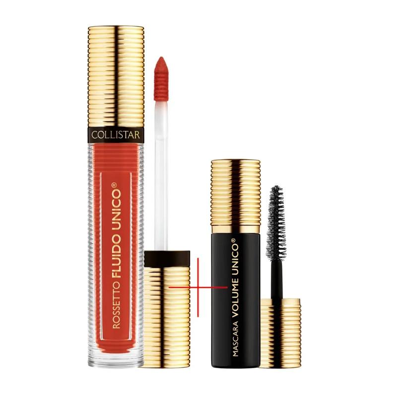 Collistar Set Rossetto Fluido Unico + Mascara Unico 