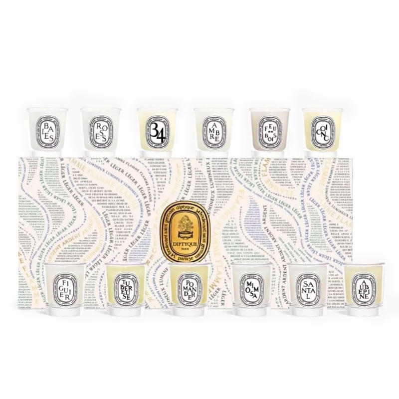 Diptyque Candle set 12 x 35gr 