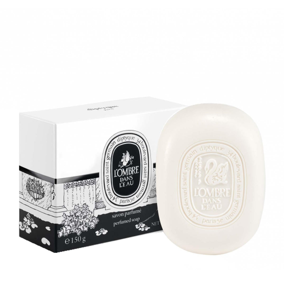 Diptyque SAPONE PROFUMATO OMBRE DANS EAU 150 GR