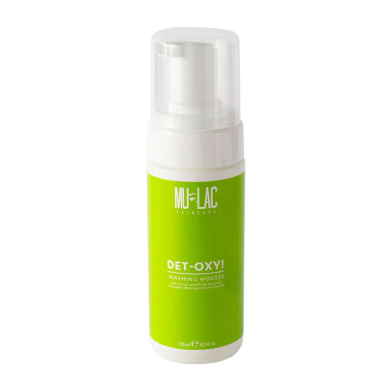 Mulac Cosmetics DET-OXY! Mousse Detergente Struccante 125ml 
